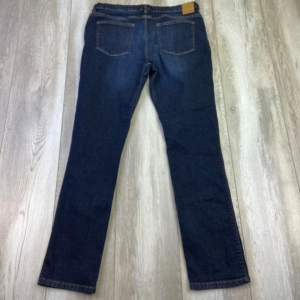 DU/ER Duer Jeans Womens  34x32 Blue Fireside Denim Mid Rise Slim Straight - Picture 10 of 16